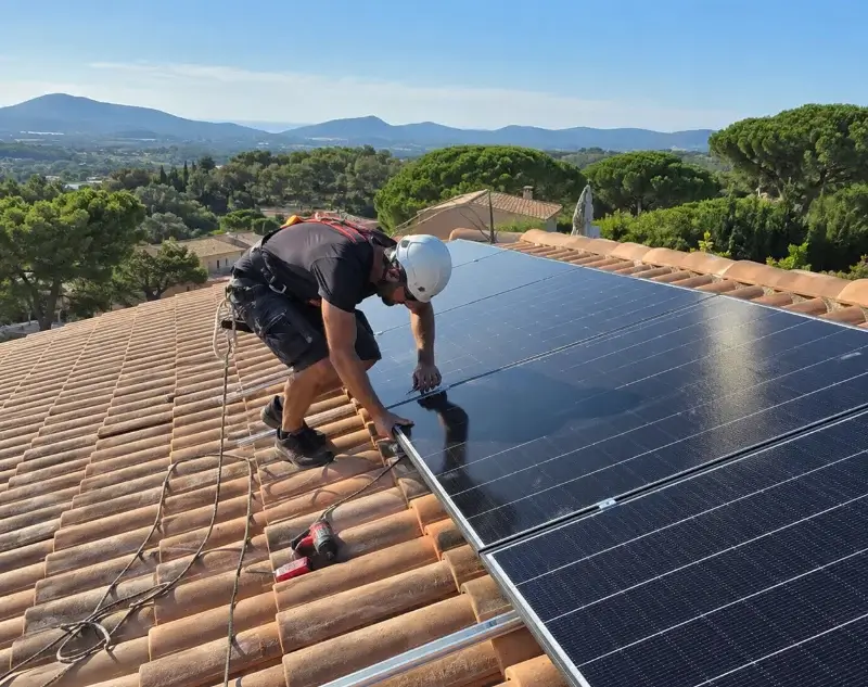 Installateur panneaux solaires Saint-Christophe — pose photovoltaïque sur toiture
